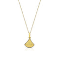 Honeycomb Arc 18K Gold Pendant