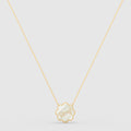 Ummi Diamond Pendant in MOP & 18K Gold