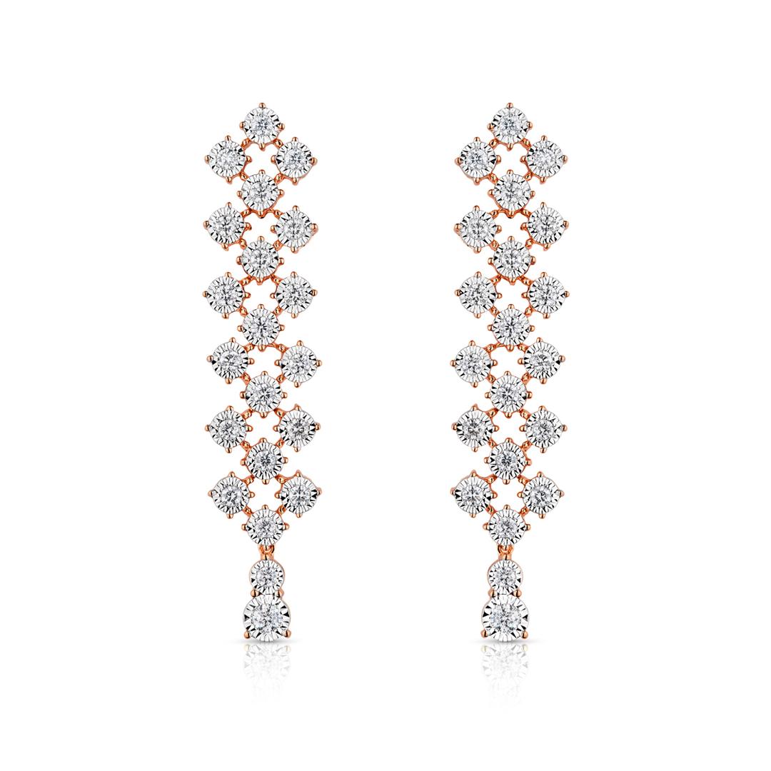 Joie Diamond Earring in 18K Gold