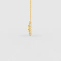 Halo Ummi Diamond Pendant in MOP & 18K Gold