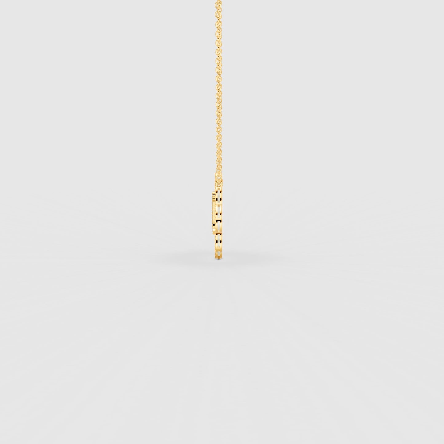 Ummi Diamond Pendant in MOP & 18K Gold