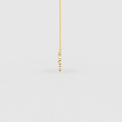 Ummi Diamond Pendant in MOP & 18K Gold