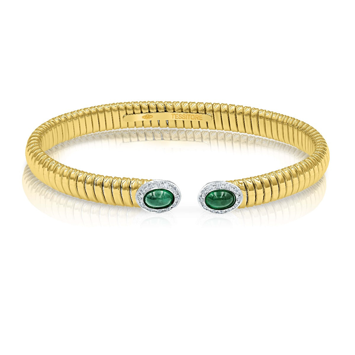 Tessitore Sparkle â€“ Where Diamonds & Colors Dazzle (Emerald)
