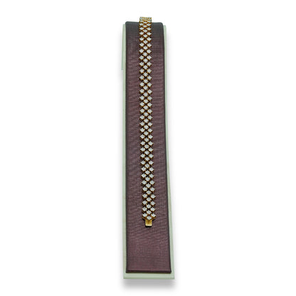 Classic Joie diamond bracelet in 18K rose gold