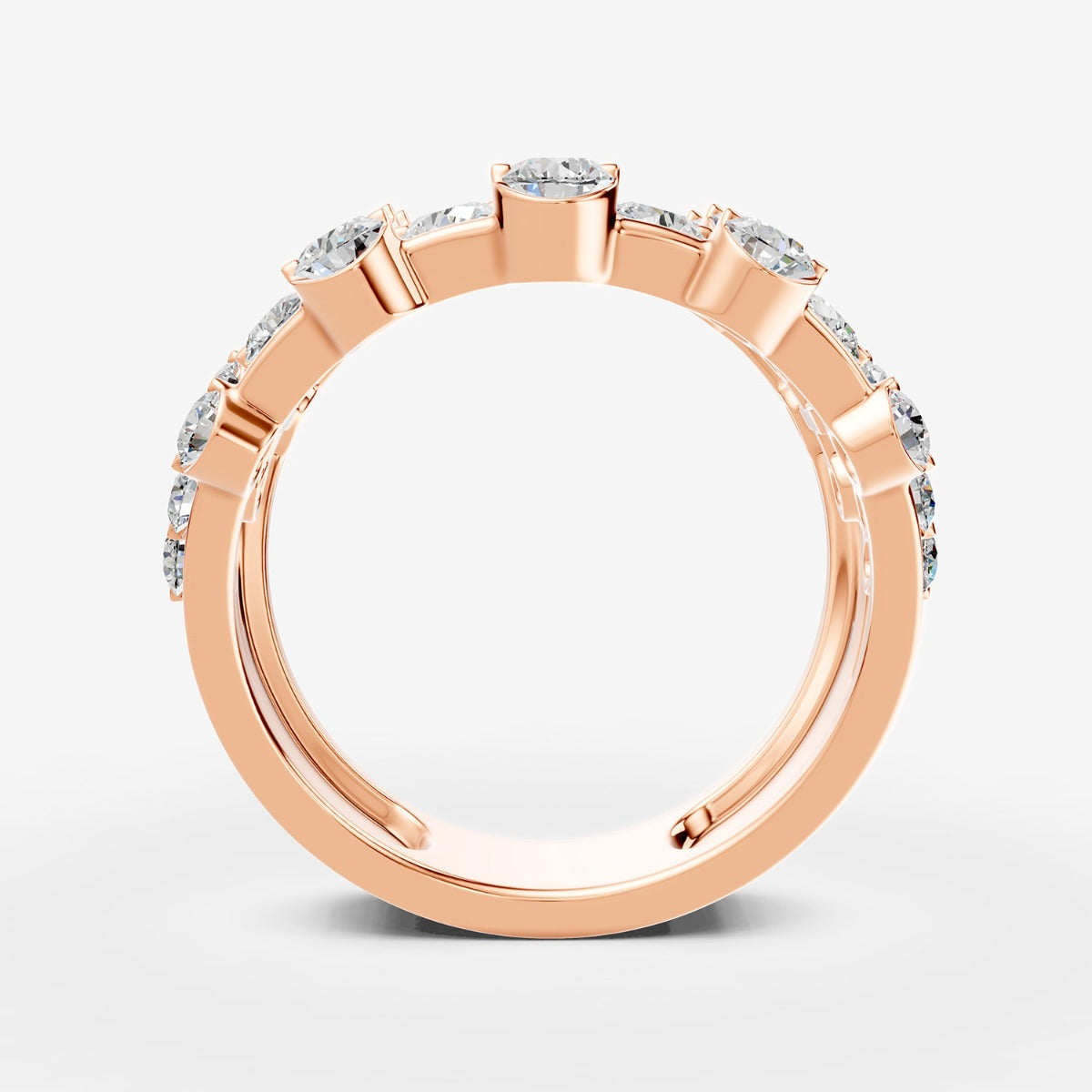 Amara 5 Line Diamond Ring