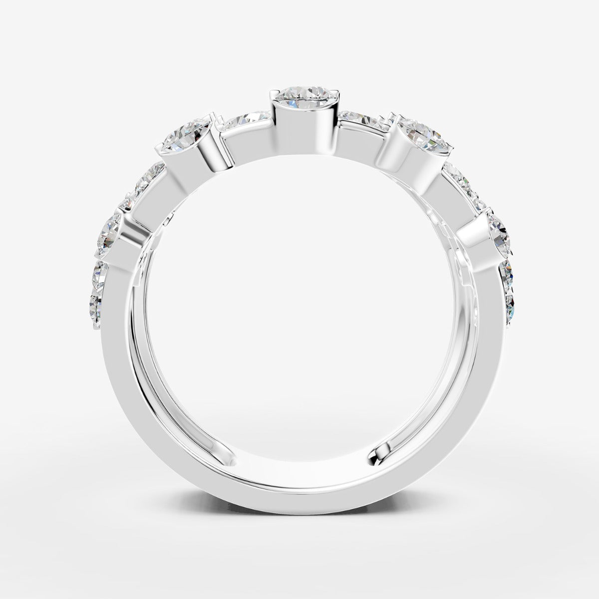 Amara 5 Line Diamond Ring