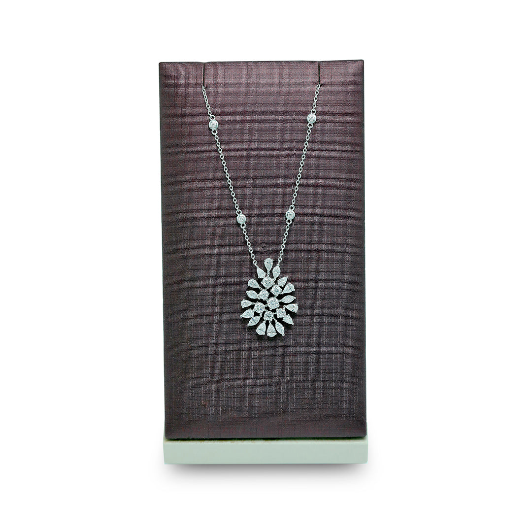 Red Carpet Pear Shaped Diamond Pendant