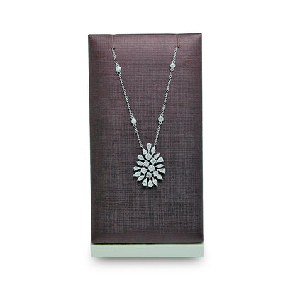 Red Carpet Pear Shaped Diamond Pendant