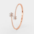 Red Carpet Diamond Blossom Areeq 18K Bangle Rose Gold