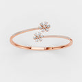 Red Carpet Diamond Blossom Areeq 18K Bangle Rose Gold