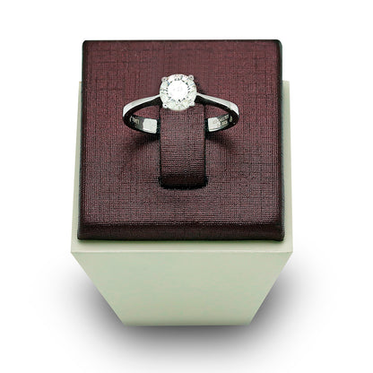1.50 Carat Natural Round Diamond Solitaire Ring