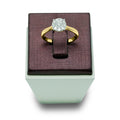 Daily wear diamond ring in 18K yellow gold-2