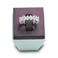 Red Carpet Full Eternity Round and Marquise Diamond Ring
