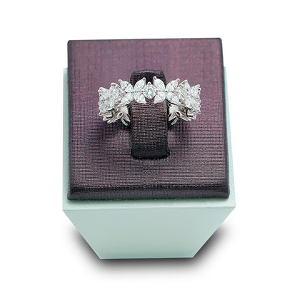 Red Carpet Full Eternity Round and Marquise Diamond Ring