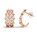 Amara Diamond Earring Rose Gold