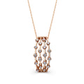 Amara Pendant in 18K Rose Gold- Large