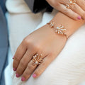 Carine Single Starburst Diamond Ring