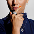 Red Carpet Round and Marquise Diamond Earring