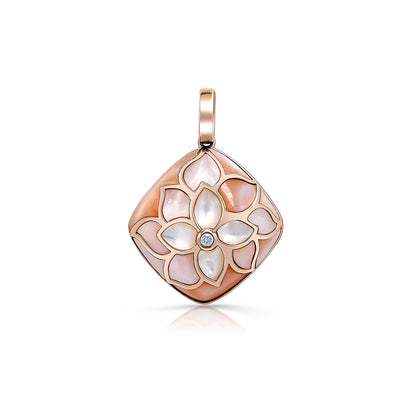 Blush Petalia Mother-of-Pearl Pendant