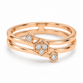 Luna Trio Diamond Ring