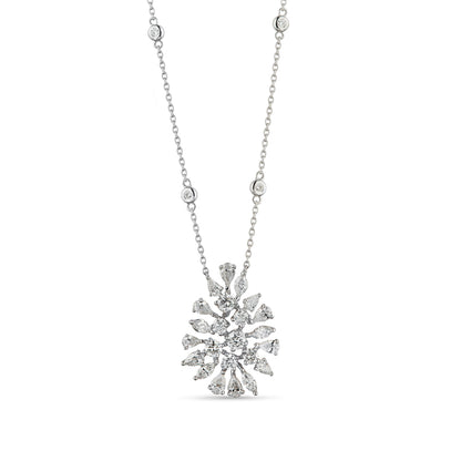 Red Carpet Pear Shaped Diamond Pendant