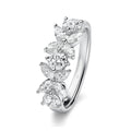 Red Carpet Half Eternity Round and Marquise Diamond Ring - Large