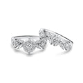 Red Carpet Marquise & Round Diamond Love Bands