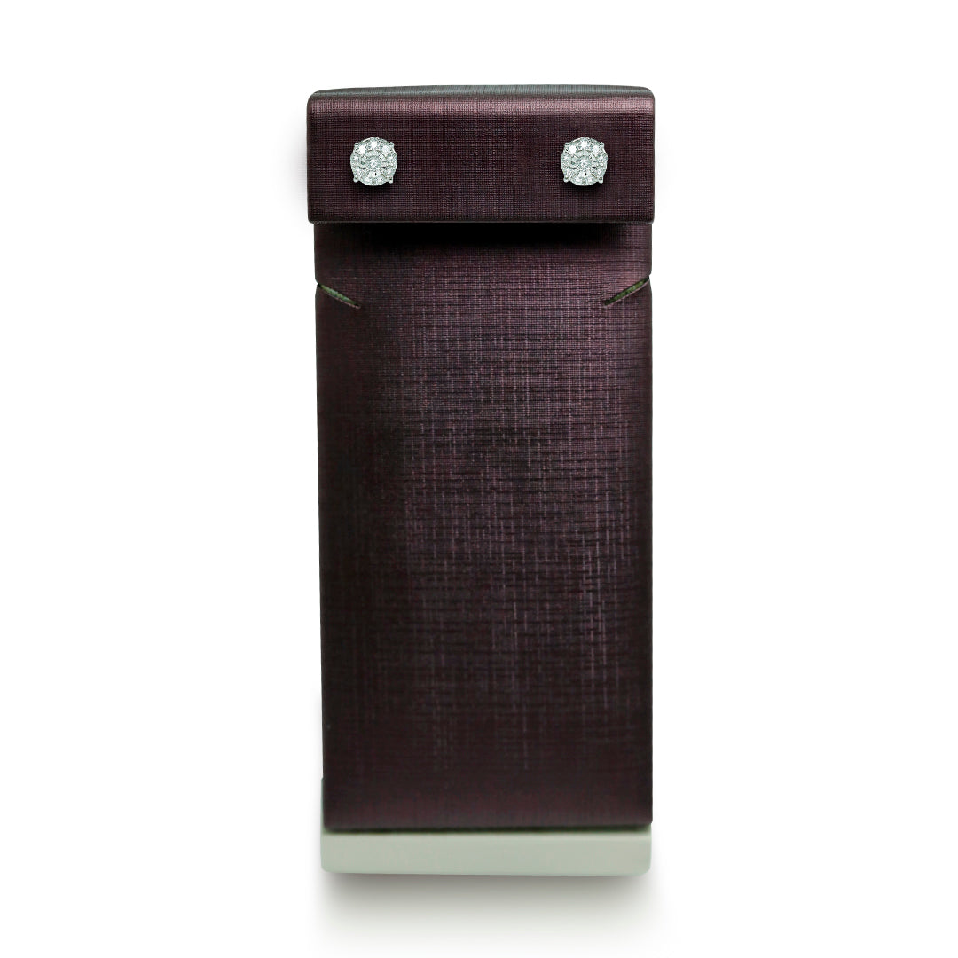 Daily wear diamond earrings in 18K yellow gold-1.5