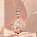 Blush Petalia Mother-of-Pearl Pendant