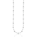 Mirage Emerald Cut Long Diamond Necklace