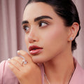 Red Carpet Blooming Petal Diamond Wrap Ring 18k Gold