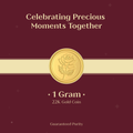 Liali Fine Jewellery 22K 1 gram Gold Coin