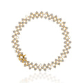 Classic Joie diamond bracelet in 18K yellow gold