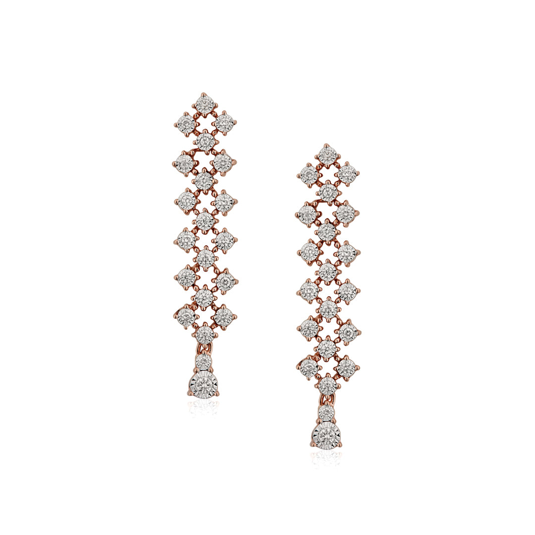 Joie Diamond Drop Earrings