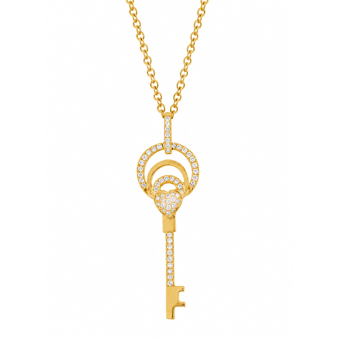 Halo Key Pendant