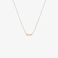 Personalised Love Pendant in plain 18 K Yellow Gold