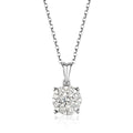 Mirage Pendant Earring & Ring 1 Ct look Set