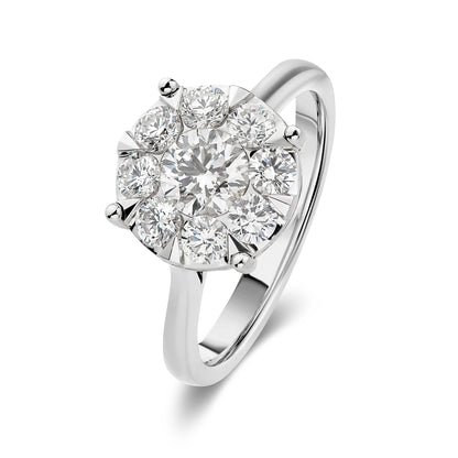 10 carat look memories diamond ring
