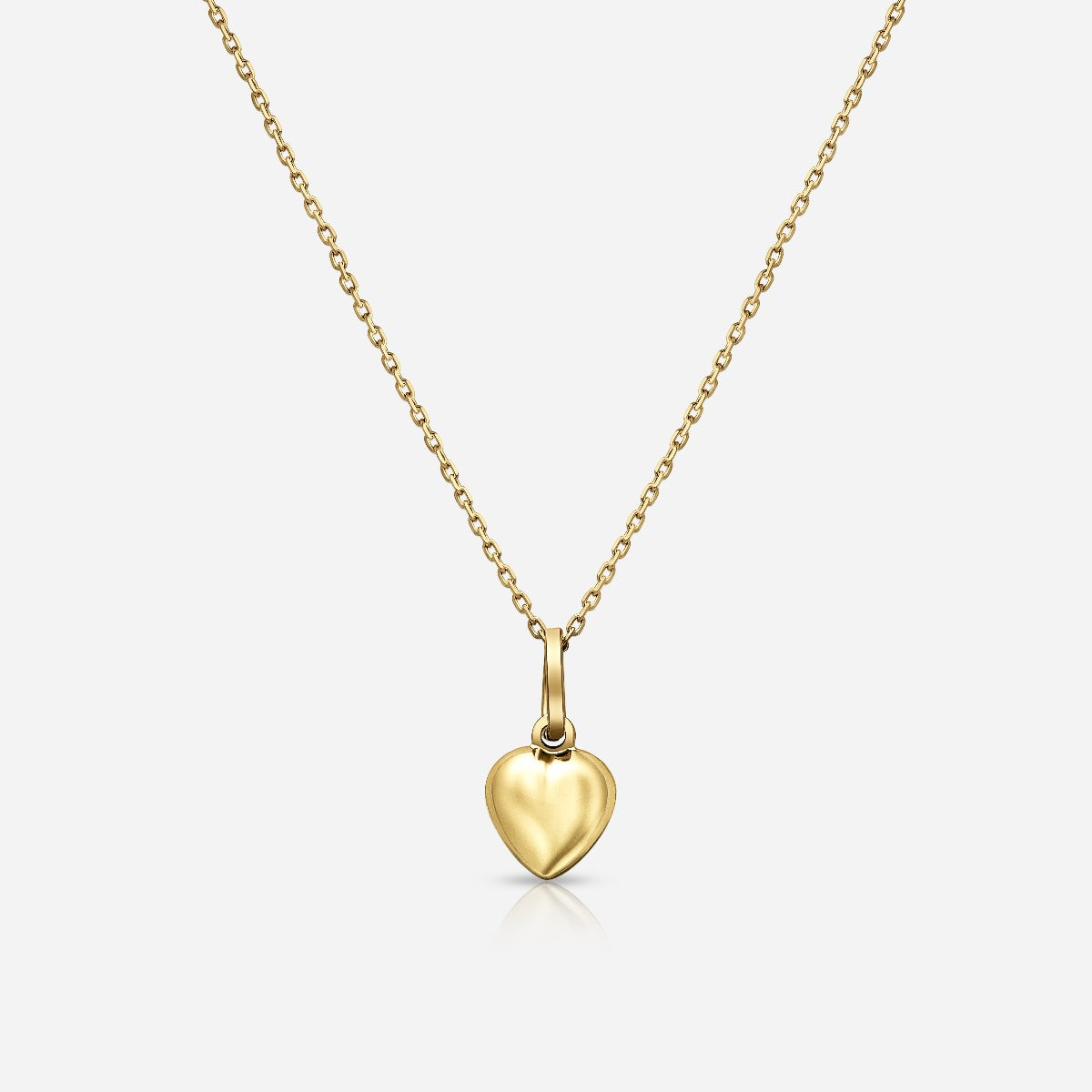 Heart Pendant in 18K Yellow Gold