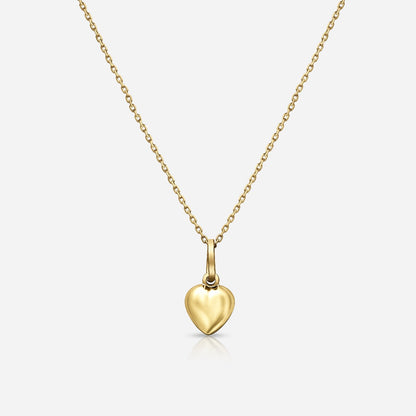 Heart Pendant in 18K Yellow Gold