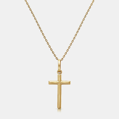Cross Pendant in 18K Yellow Gold