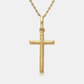 Cross Pendant in 18K Yellow Gold