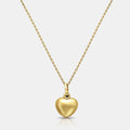 Heart Pendant in 18K Yellow Gold - Medium