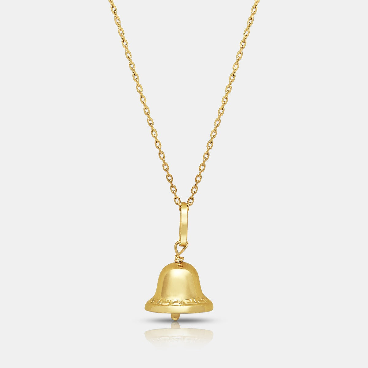 Bell Pendant in 18K Yellow Gold