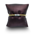 Tessitore Diamond-Studded Kada Bangle in 18K Yellow Gold