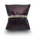 Tessitore Tri-Colour Tubogas Bangle with Diamond Accents
