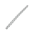 Classic Pear drop Bracelet in Gold and Diamonds as part of wedding set