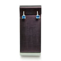 Precious Blue Topaz & Diamond Huggie Earrings