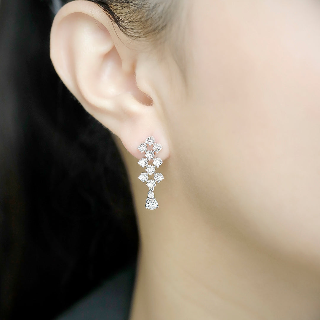 Joie de Vivre Diamond Earring