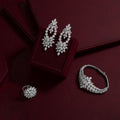 Celestial Bloom Diamond Bridal Necklace Set